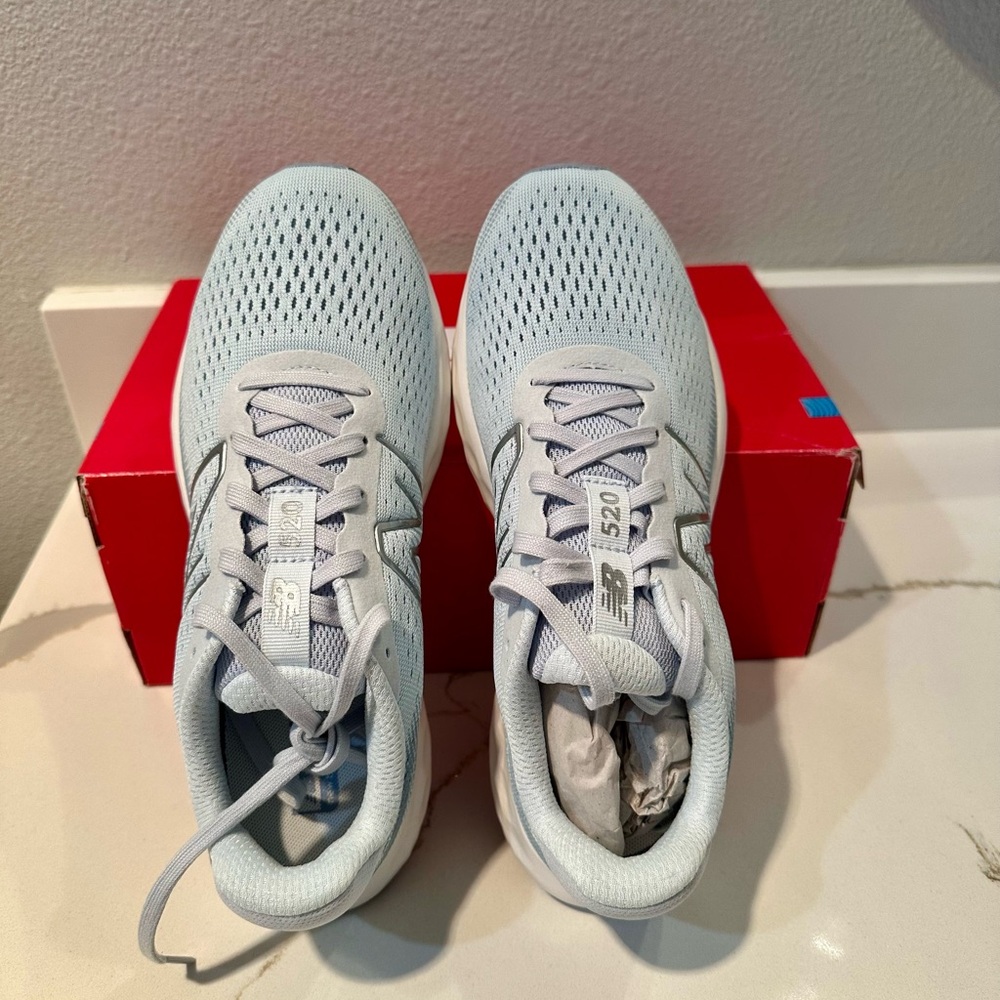 New Balance Light Blue Running Shoes